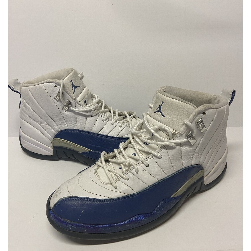 100% Authentic Air Jordan 12 XII Retro "French Blue" 2016 Men's Sz 10.5 Shoes